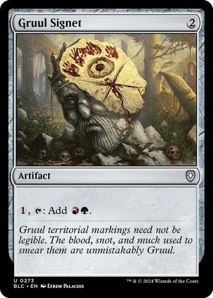 Gruul Signet, Commander: Bloomburrow 273