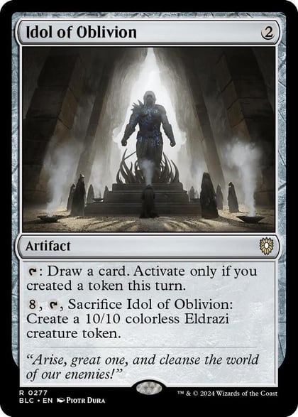 Idol of Oblivion, Commander: Bloomburrow 277