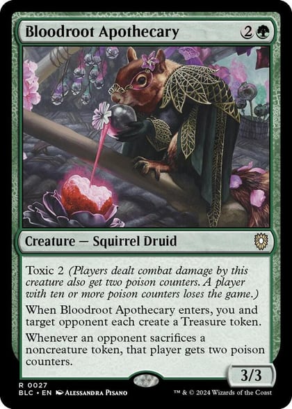 Bloodroot Apothecary, Commander: Bloomburrow 27
