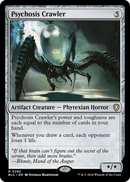 Psychosis Crawler, Commander: Bloomburrow 282