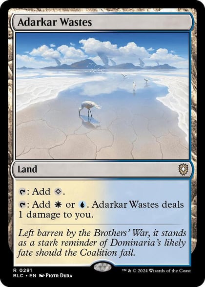 Adarkar Wastes, Commander: Bloomburrow 291