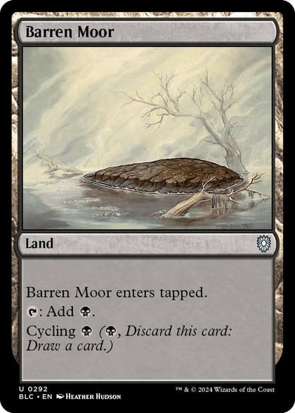 Barren Moor, Commander: Bloomburrow 292