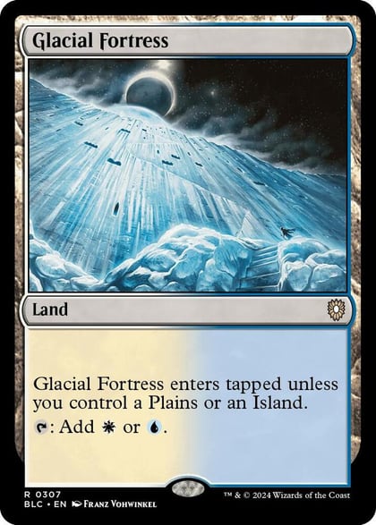 Glacial Fortress, Commander: Bloomburrow 307