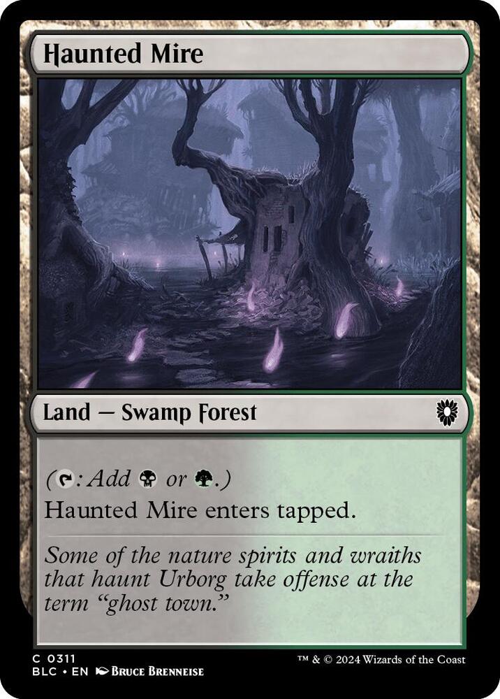Haunted Mire, Commander: Bloomburrow 311