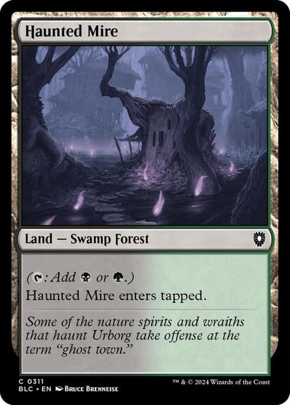 Haunted Mire, Commander: Bloomburrow 311