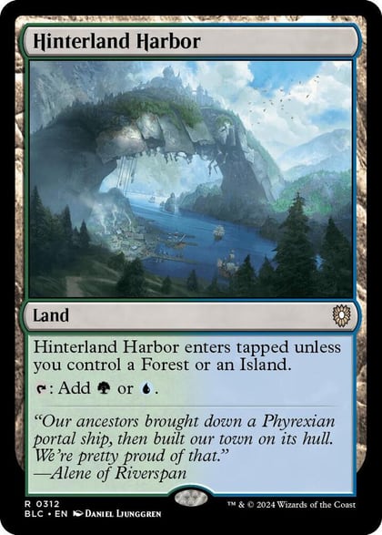 Hinterland Harbor, Commander: Bloomburrow 312