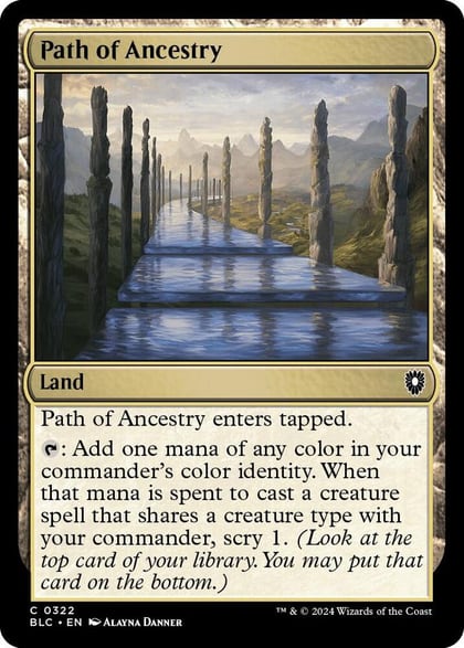 Path of Ancestry, Commander: Bloomburrow 322