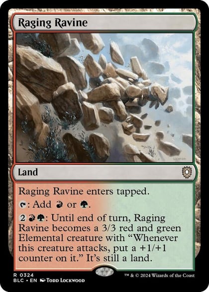 Raging Ravine, Commander: Bloomburrow 324