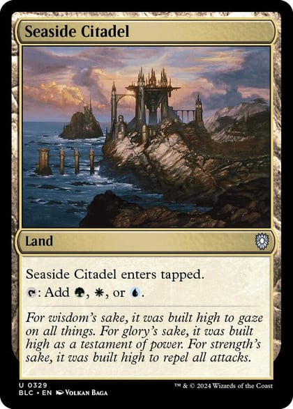 Seaside Citadel, Commander: Bloomburrow 329