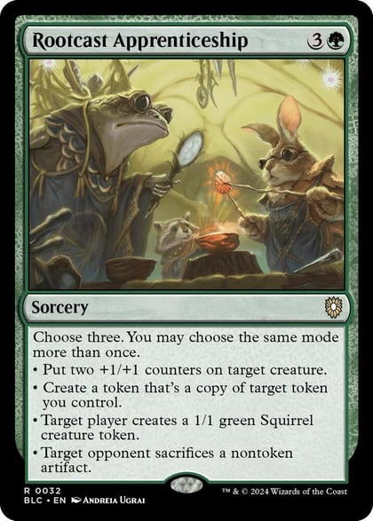 Rootcast Apprenticeship, Commander: Bloomburrow 32