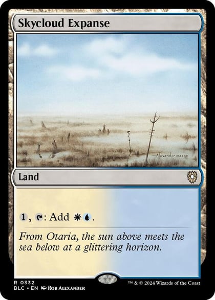 Skycloud Expanse, Commander: Bloomburrow 332