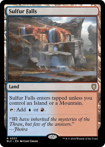 Sulfur Falls, Commander: Bloomburrow 333