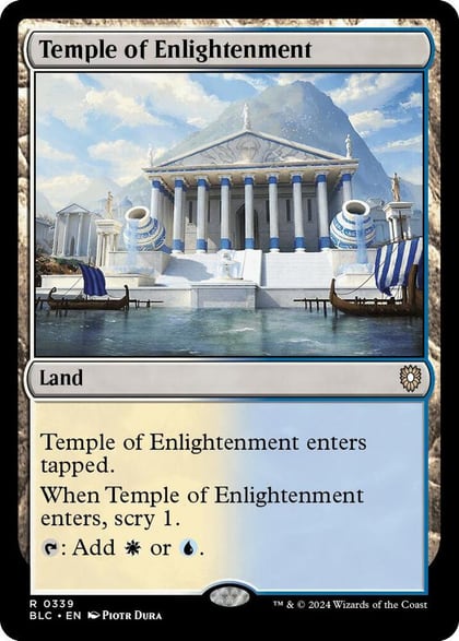 Temple of Enlightenment, Commander: Bloomburrow 339