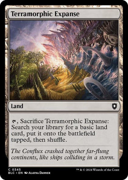 Terramorphic Expanse, Commander: Bloomburrow 345