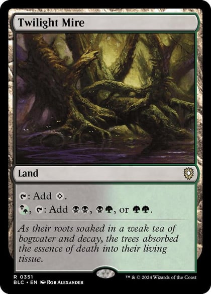 Twilight Mire, Commander: Bloomburrow 351