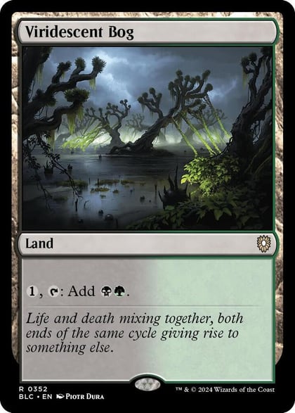 Viridescent Bog, Commander: Bloomburrow 352