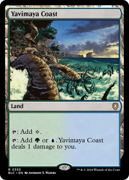 Yavimaya Coast, Commander: Bloomburrow 355