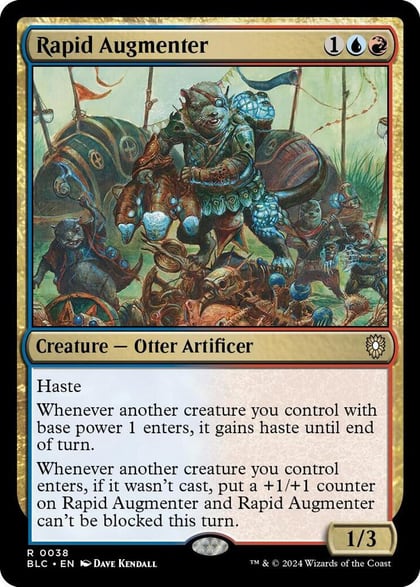 Rapid Augmenter, Commander: Bloomburrow 38
