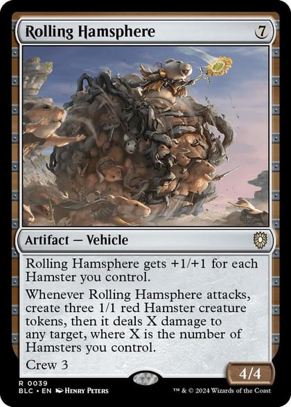 Rolling Hamsphere, Commander: Bloomburrow 39