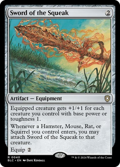 Sword of the Squeak, Commander: Bloomburrow 40