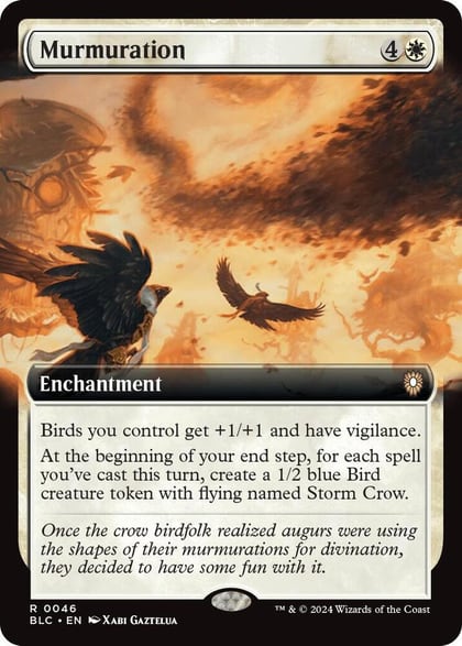 Murmuration (Extended Art), Commander: Bloomburrow 46