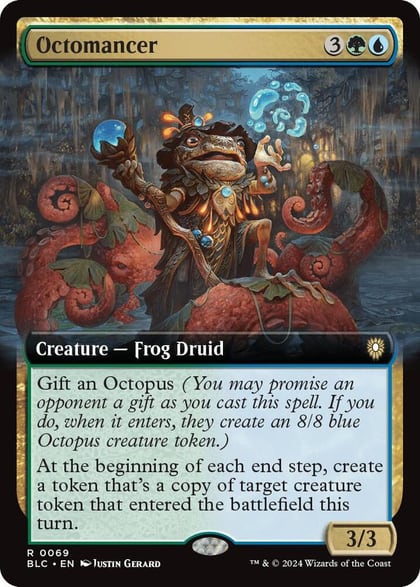 Octomancer (Extended Art), Commander: Bloomburrow 69
