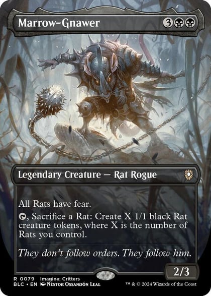Marrow-Gnawer (Borderless), Commander: Bloomburrow 79