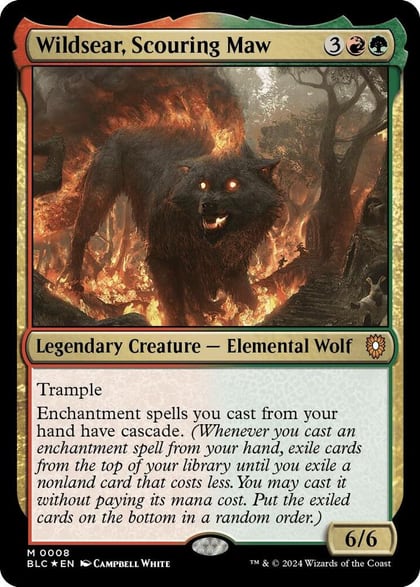 Wildsear, Scouring Maw, Commander: Bloomburrow 8