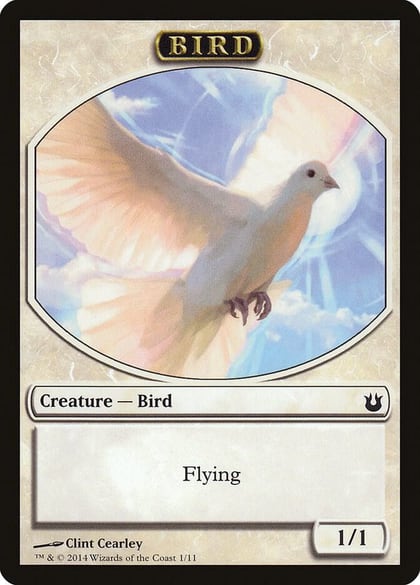 Bird Token (1), Born of the Gods 1