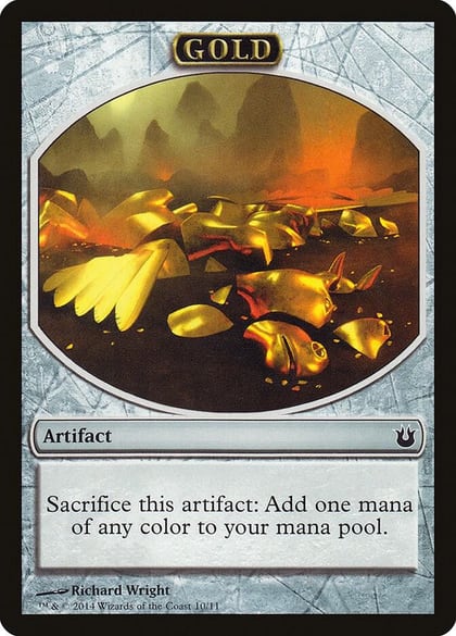 Gold Token, Born of the Gods 10