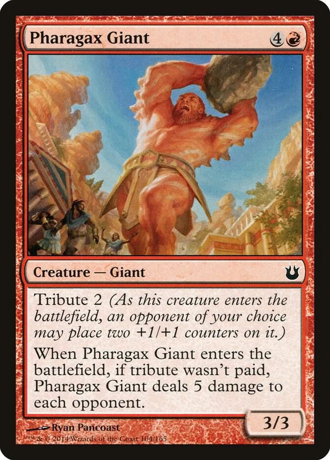 Pharagax Giant, Born of the Gods 104
