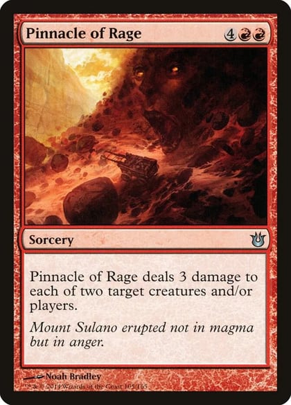Pinnacle of Rage, Born of the Gods 105