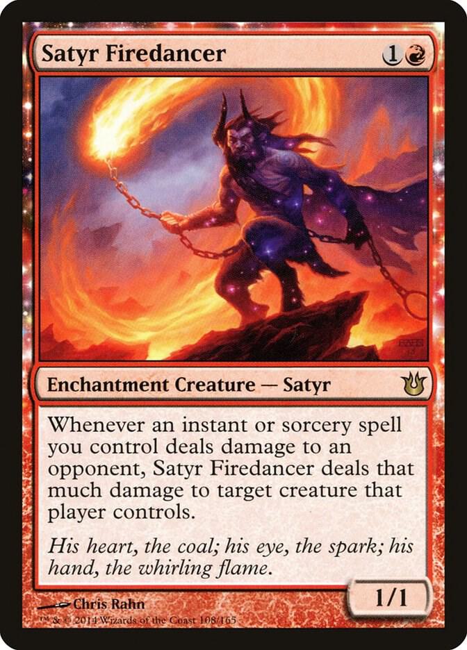 Satyr Firedancer, Born of the Gods 108