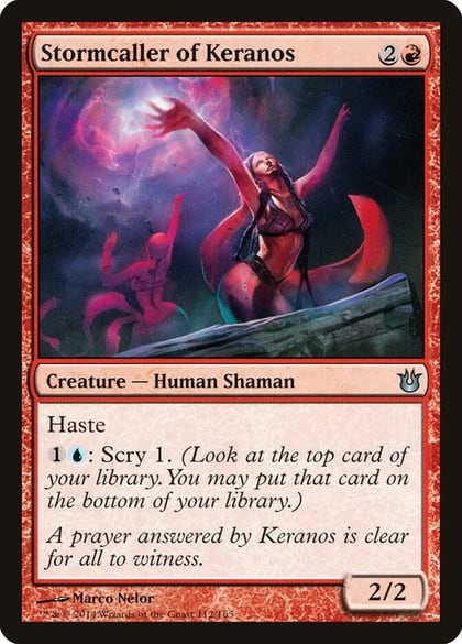 Stormcaller of Keranos, Born of the Gods 112