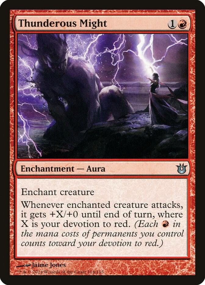 Thunderous Might, Born of the Gods 114