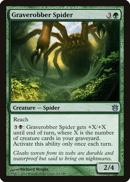 Graverobber Spider, Born of the Gods 122