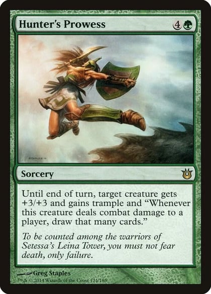 Hunter's Prowess, Born of the Gods 124