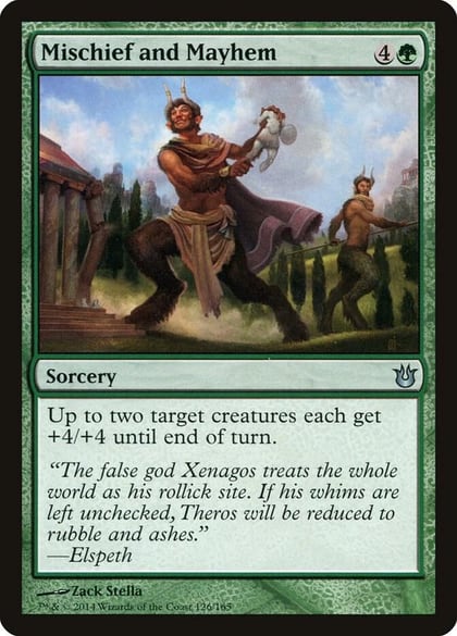 Mischief and Mayhem, Born of the Gods 126