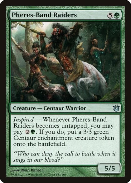 Pheres-Band Raiders, Born of the Gods 133
