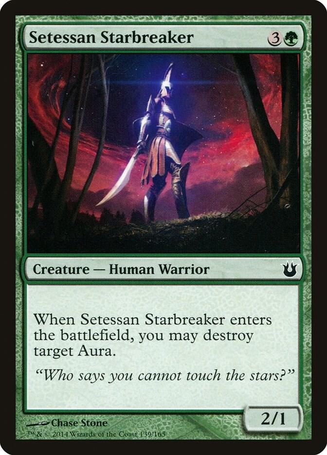 Setessan Starbreaker, Born of the Gods 139