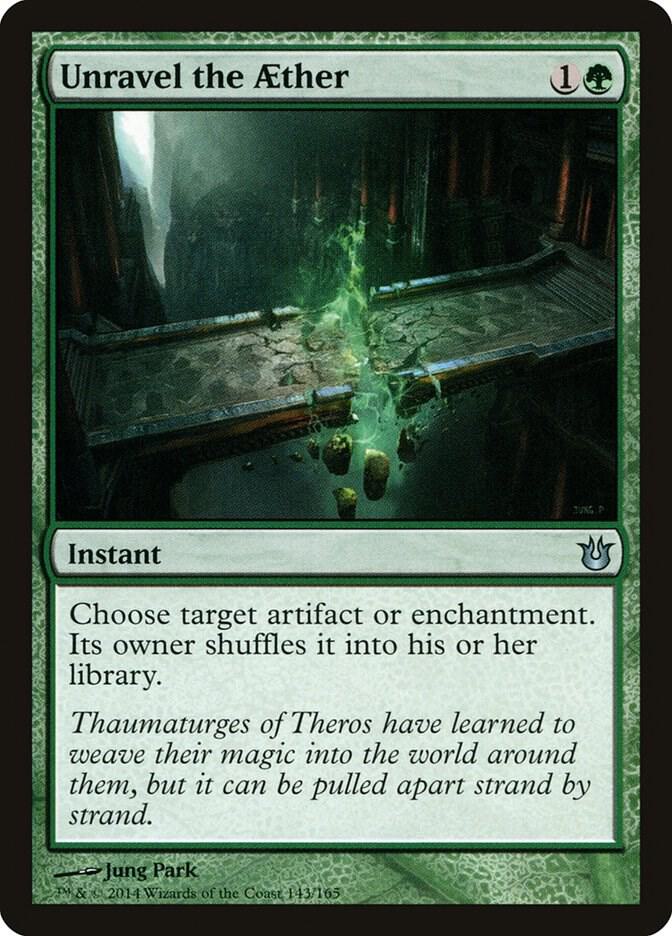 Unravel the Aether, Born of the Gods 143