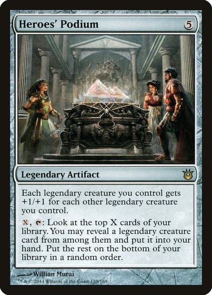 Heroes' Podium, Born of the Gods 159