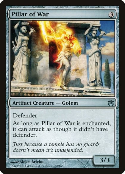 Pillar of War, Born of the Gods 160