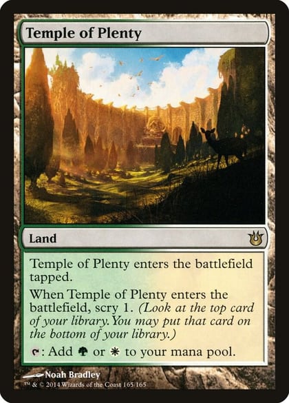 Temple of Plenty, Born of the Gods 165