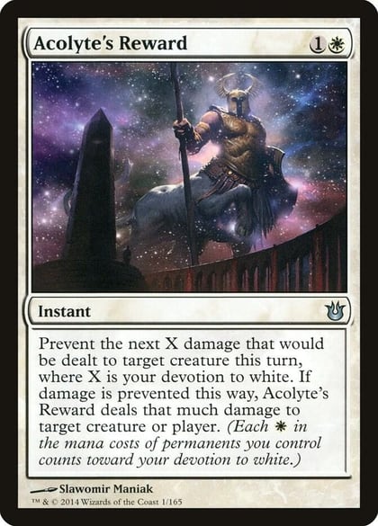 Acolyte's Reward, Born of the Gods 1