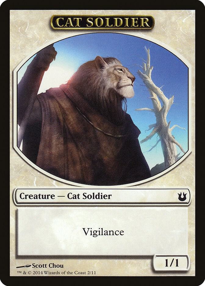 Cat Soldier Token, Born of the Gods 2