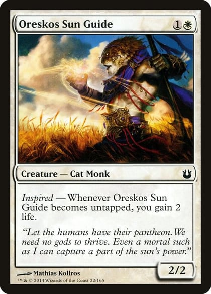Oreskos Sun Guide, Born of the Gods 22