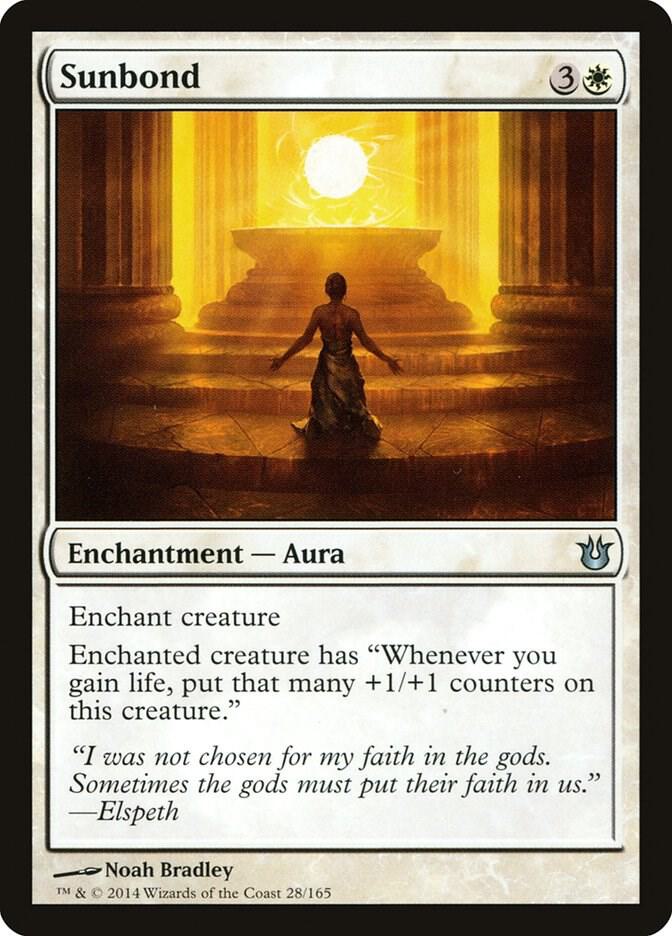 Sunbond, Born of the Gods 28