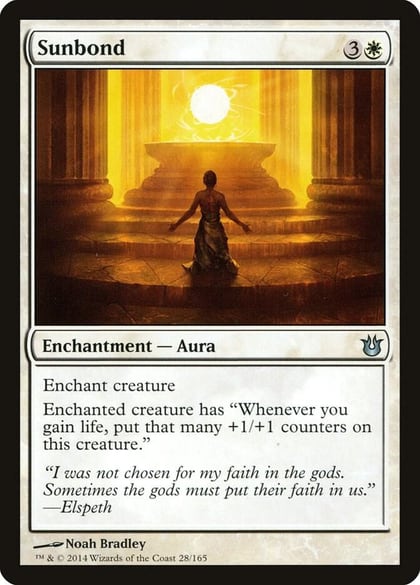 Sunbond, Born of the Gods 28
