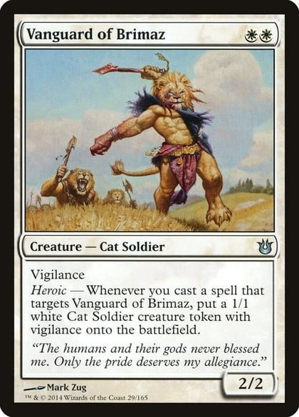 Vanguard of Brimaz, Born of the Gods 29
